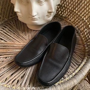 Gucci • Black Leather Driving Shoes